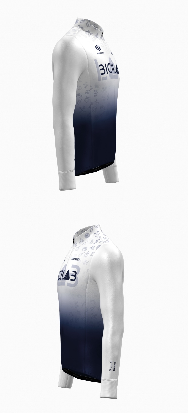 MAILLOT Aero Light M/L BCLB 2025 Gsport (Hombre y Mujer) - Imagen 2